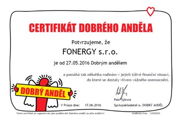 Jsme Dobrý anděl